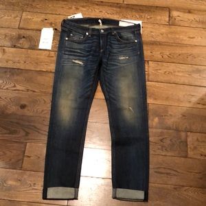 Rag and bone skinny boyfriend jeans, NWT!